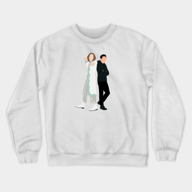 Klaus & Ben Crewneck Sweatshirt by RockyCreekArt